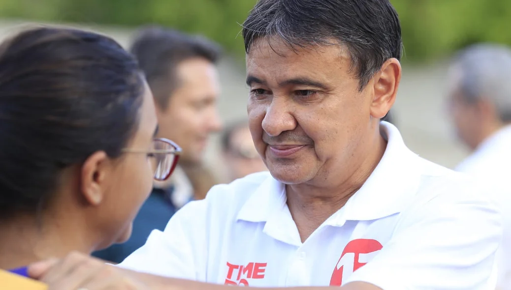 Wellington Dias participou de ato pró Haddad