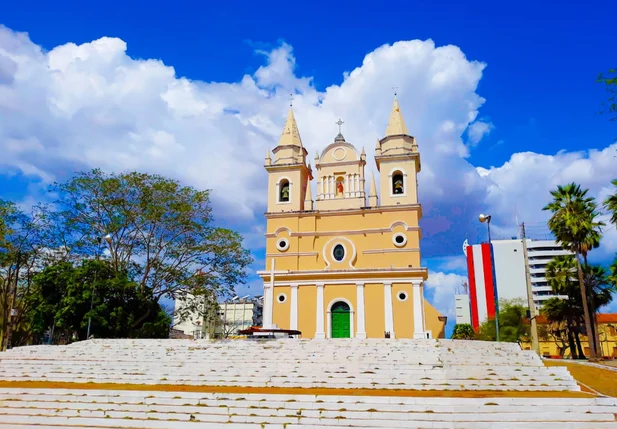 Igreja São Benedito, na Avenida Frei Serafim