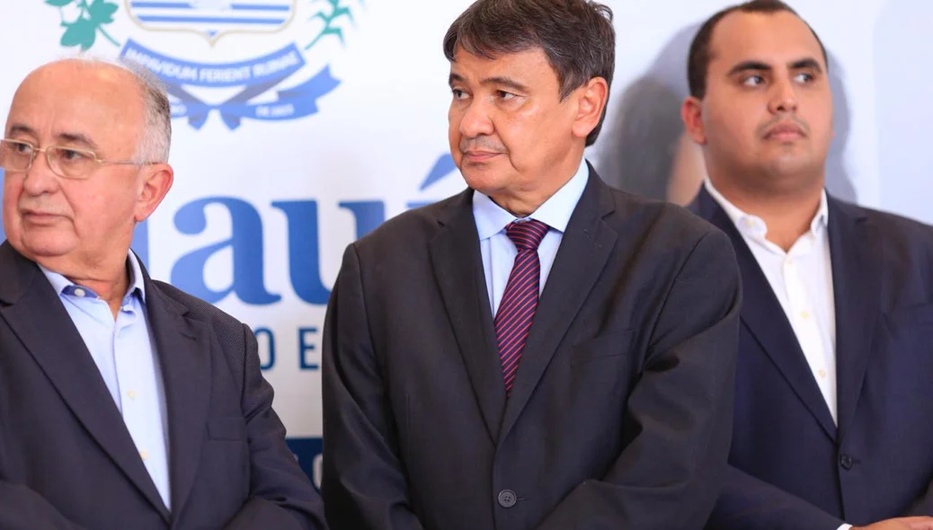 Júlio César, Wellington Dias e Georgiano Neto
