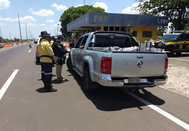 Operação da PRF no Dia do Piauí