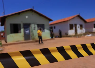 Local onde a vítima foi morta