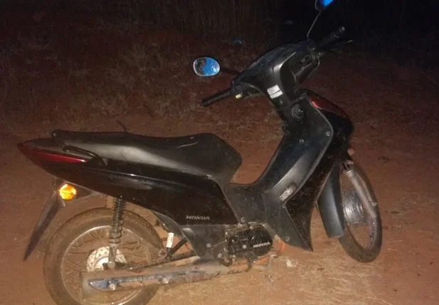 Motocicleta encontrada 