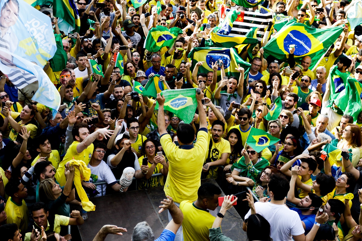 Ato a favor de Bolsonaro em São Paulo