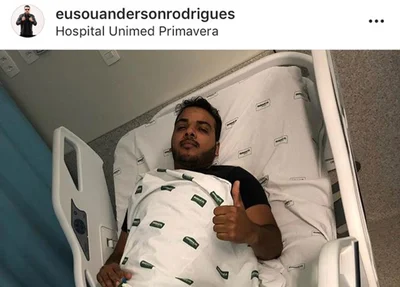 Anderson Rodrigues postou foto no instagram