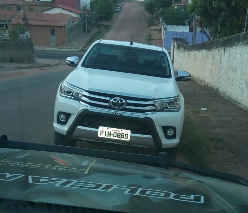 Carro localizado pelo 9º BPM