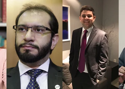 Geórgia Nunes, Lucas Villa, Carlos Henrique e Celso Barros Neto