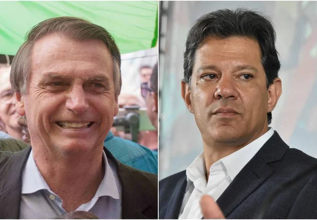 Jair Bolsonaro e Fernando Haddad