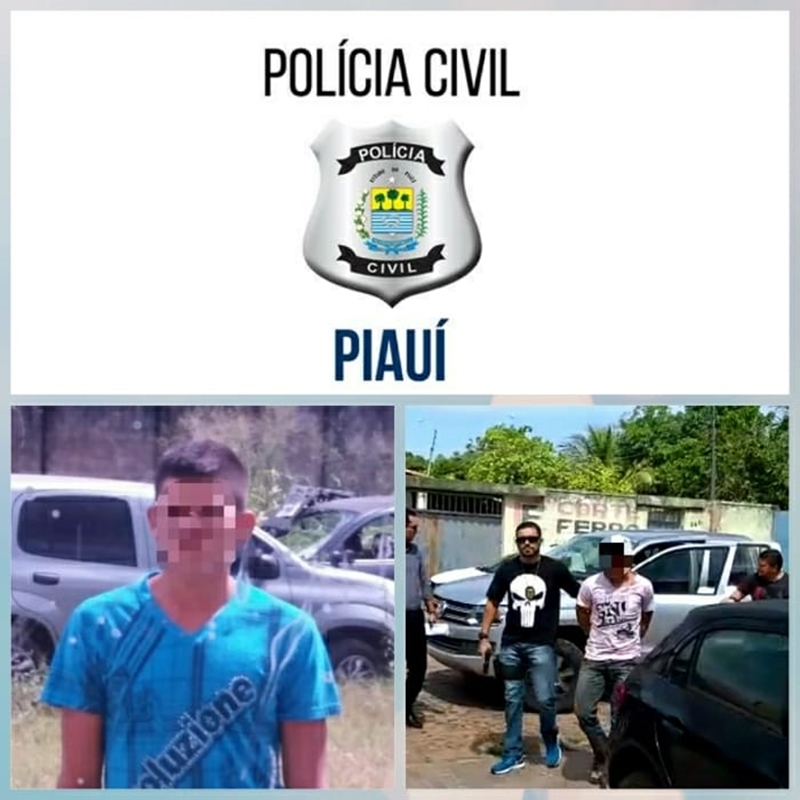 Preso pela Polícia Civil