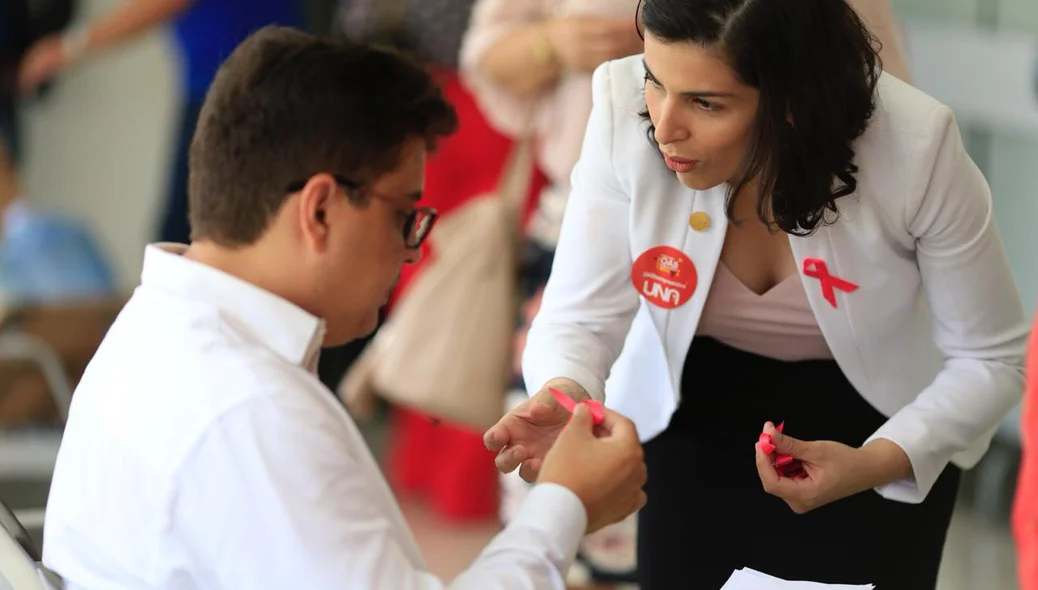 As advogadas da chapa de Lucas Villa organizaram o evento