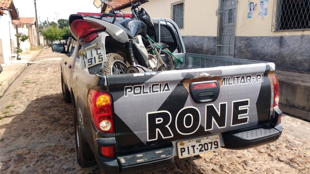 Motocicleta encontrada na zona norte de Teresina
