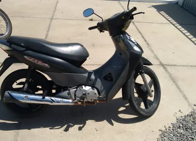 Moto usada pelos acusados 