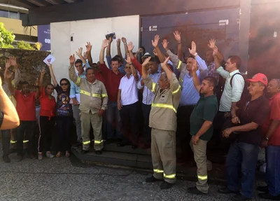 Ato Público em frente a Cepisa 