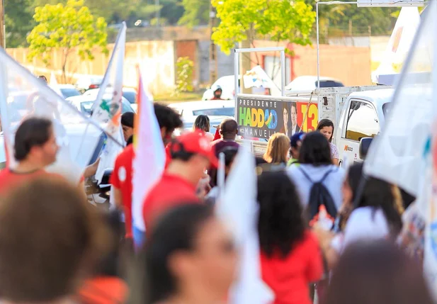 Carreata pró Haddad em Teresina
