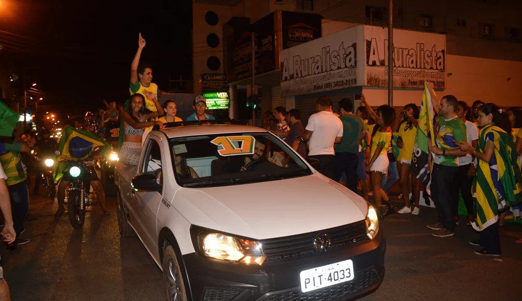 Final da carreata em Picos
