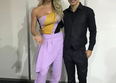 Karina Bacchi e Haniel Nunes