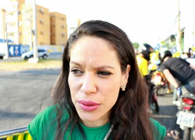 Organizadora da carreta, advogada Rubenita Lessa