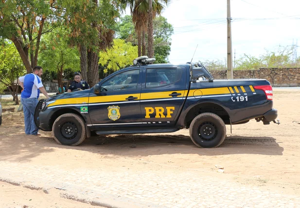A PRF esteve no local