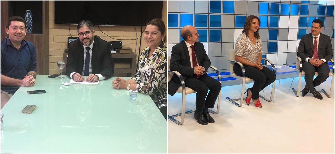 Janainna Marques se encontrou com Helder Jacobina e concedeu entrevista 