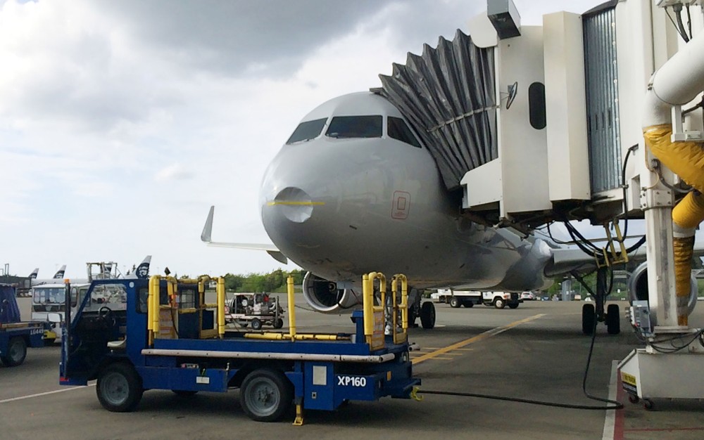 O carregador foi encontrado apenas quando o avião pousou no aeroporto de O’Hare.
