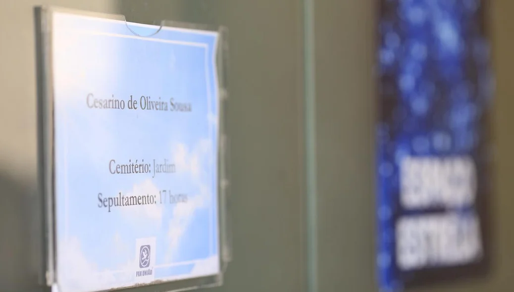 Velório de Cesarino Oliveira