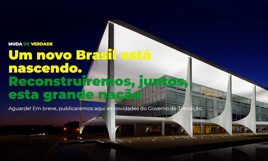 Portal criado para informar sobre as decisões oficiais do presidente eleito Jair Bolsonaro