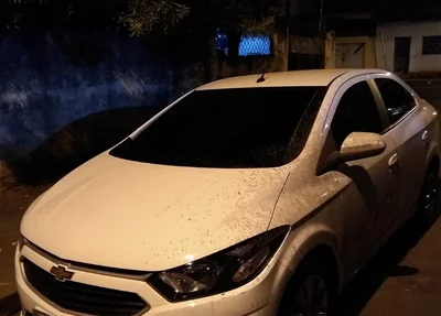 Veículo Chevrolet Prisma roubado