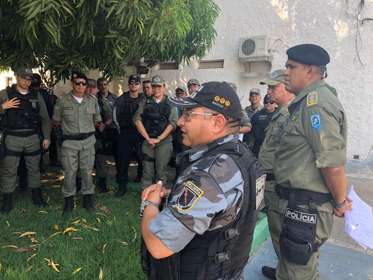 Coronel Márcio Oliveira coordena operação