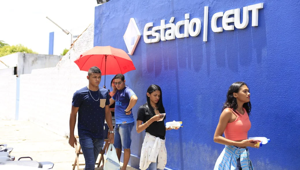 Estácio ceut foi local de aplicação de prova