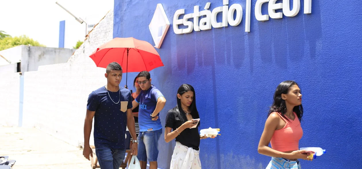 Estácio ceut foi local de aplicação de prova