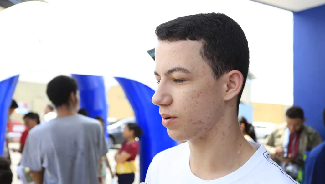 Estudante Lucas Oliveira 