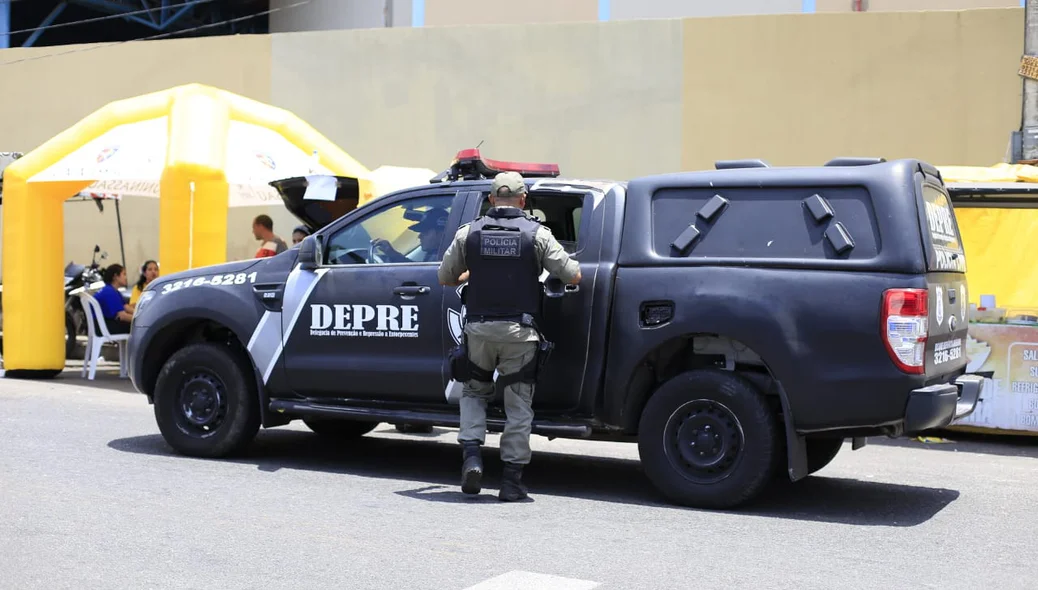 Polícia Militar está atuando nos locais de aplicação de prova