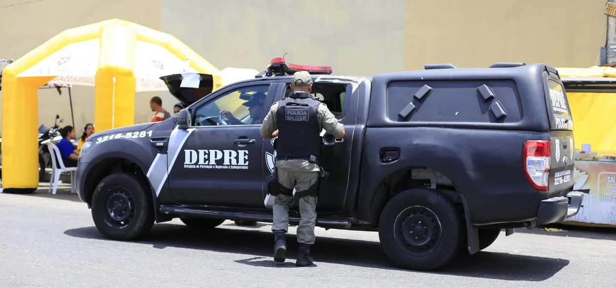 Polícia Militar está atuando nos locais de aplicação de prova