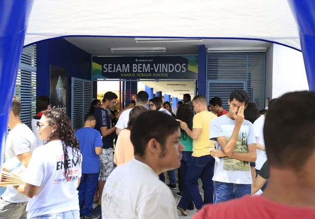 Prova do Enem realizada em Teresina