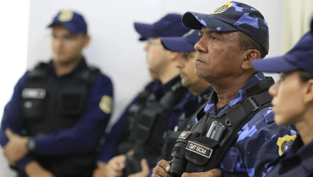 Capitão Monteiro, comandante da guarda civil municipal de Teresina
