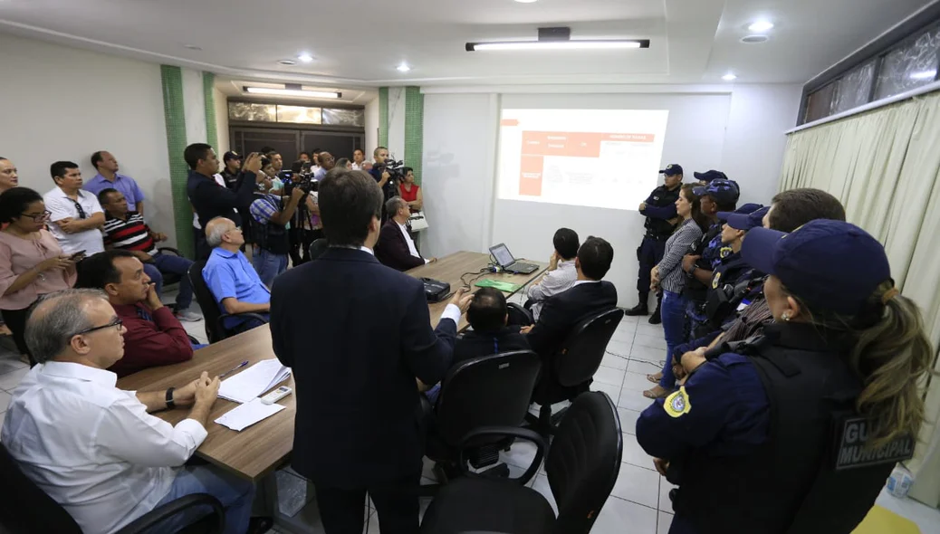 Lançamento do concurso da GCM de Teresina