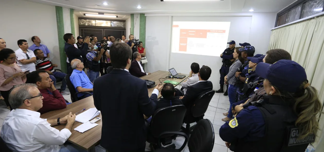 Lançamento do concurso da GCM de Teresina