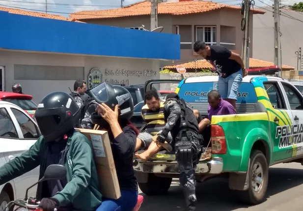 Prisão da quadrilha pelo 4º BPM