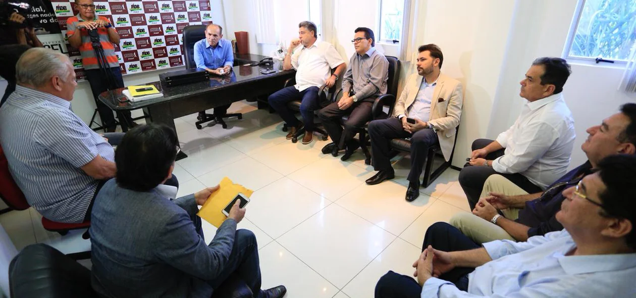 Reunião da executiva do MDB