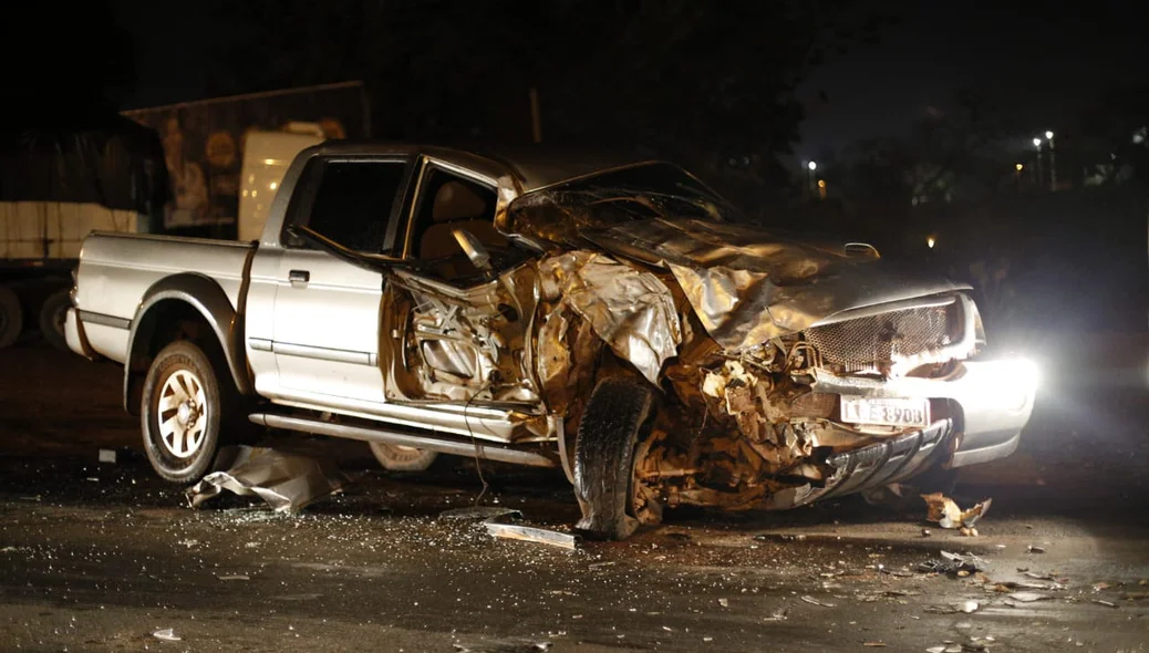 L200 ficou destruída
