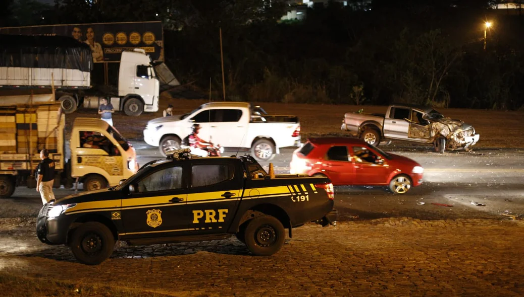 PRF esteve no local 