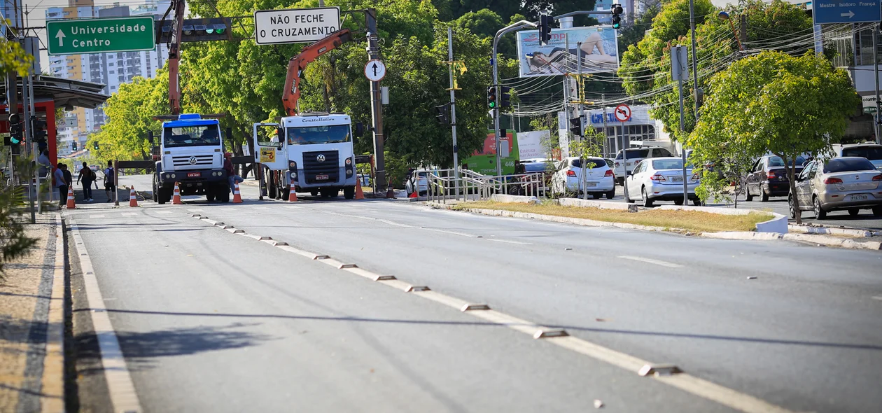 Avenida João XXIII em Teresina 