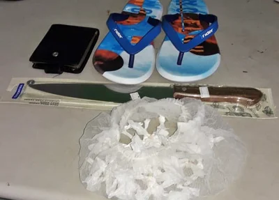 Material encontrado com o acusado de furto