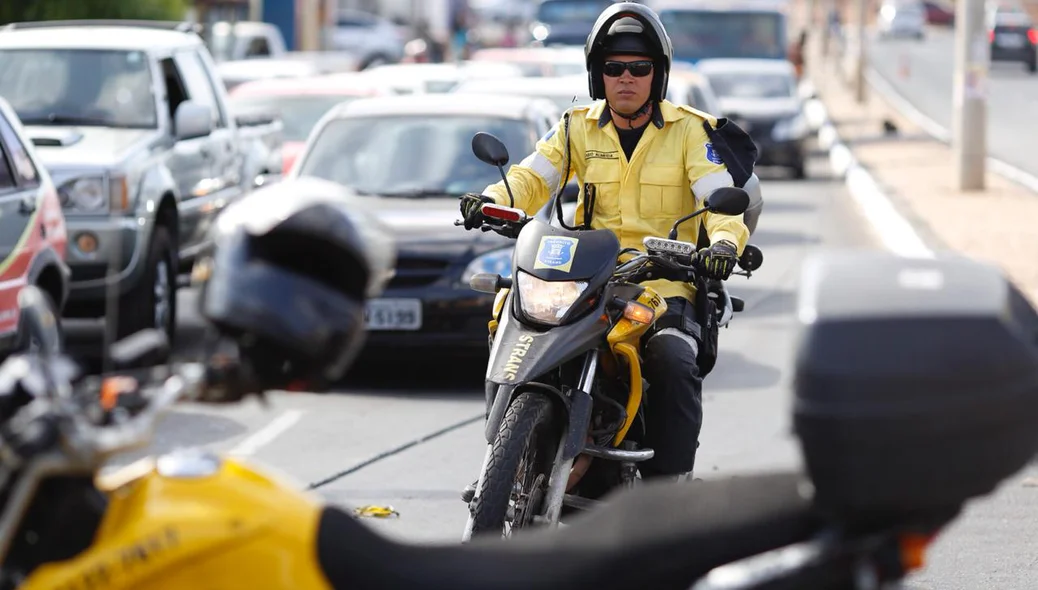 Strans controlou o trânsito no local