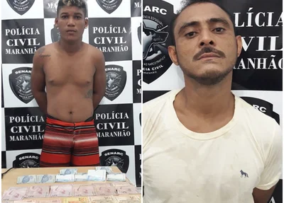 Presos durante a operação em Timon