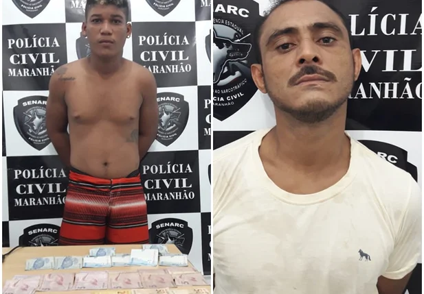 Presos durante a operação em Timon