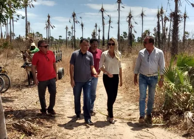 Gravação de documentário no norte do estado