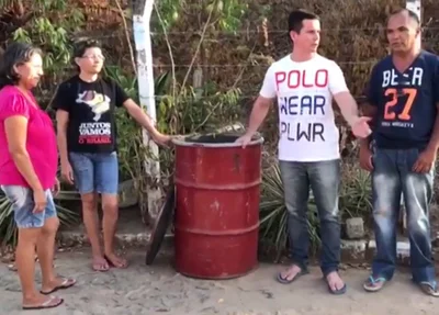 O político virou alvo de chacota após a publicação do vídeo