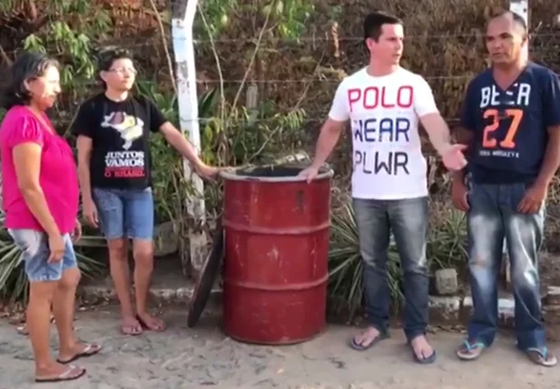 O político virou alvo de chacota após a publicação do vídeo