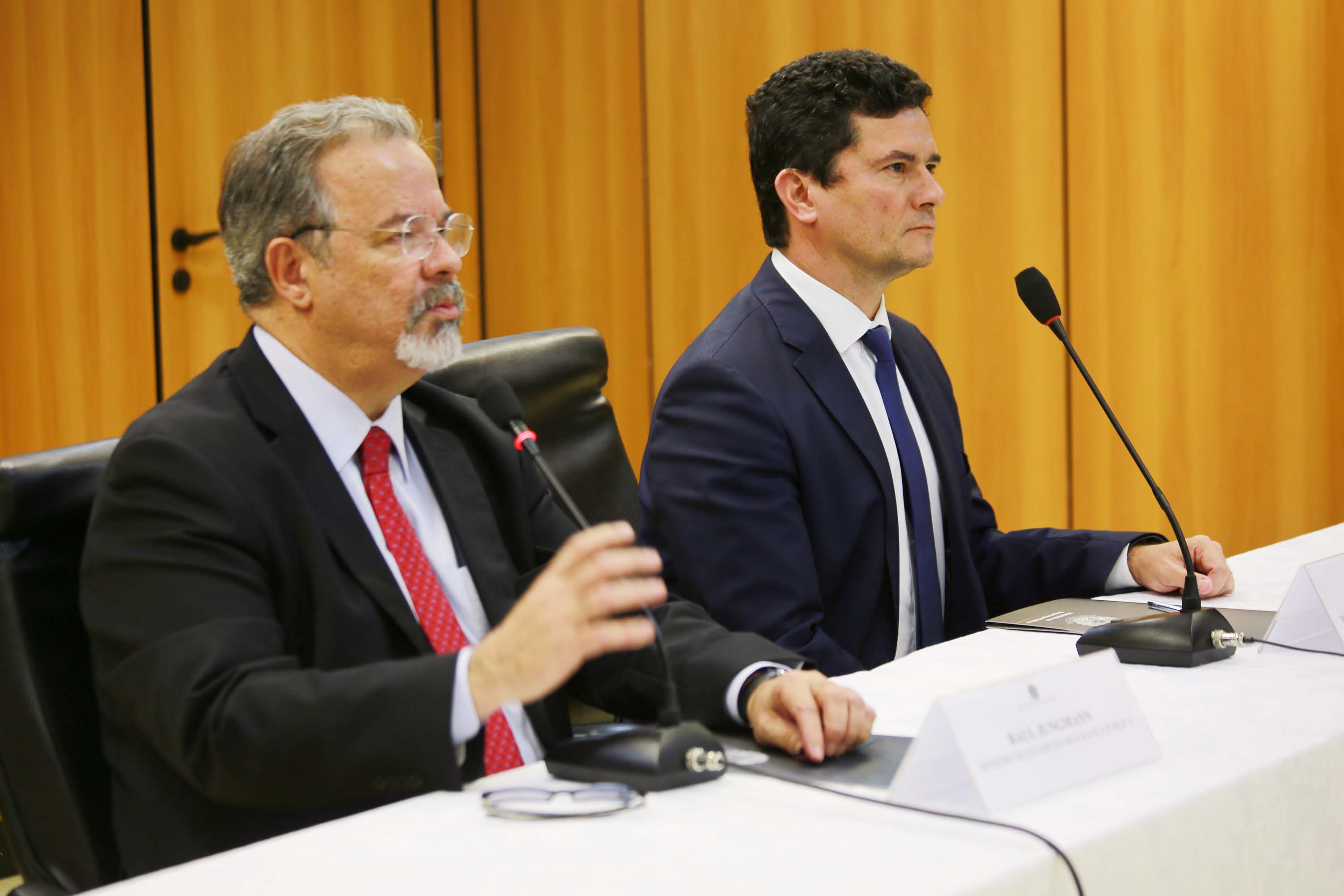 Raul Jungmann e Sérgio Moro