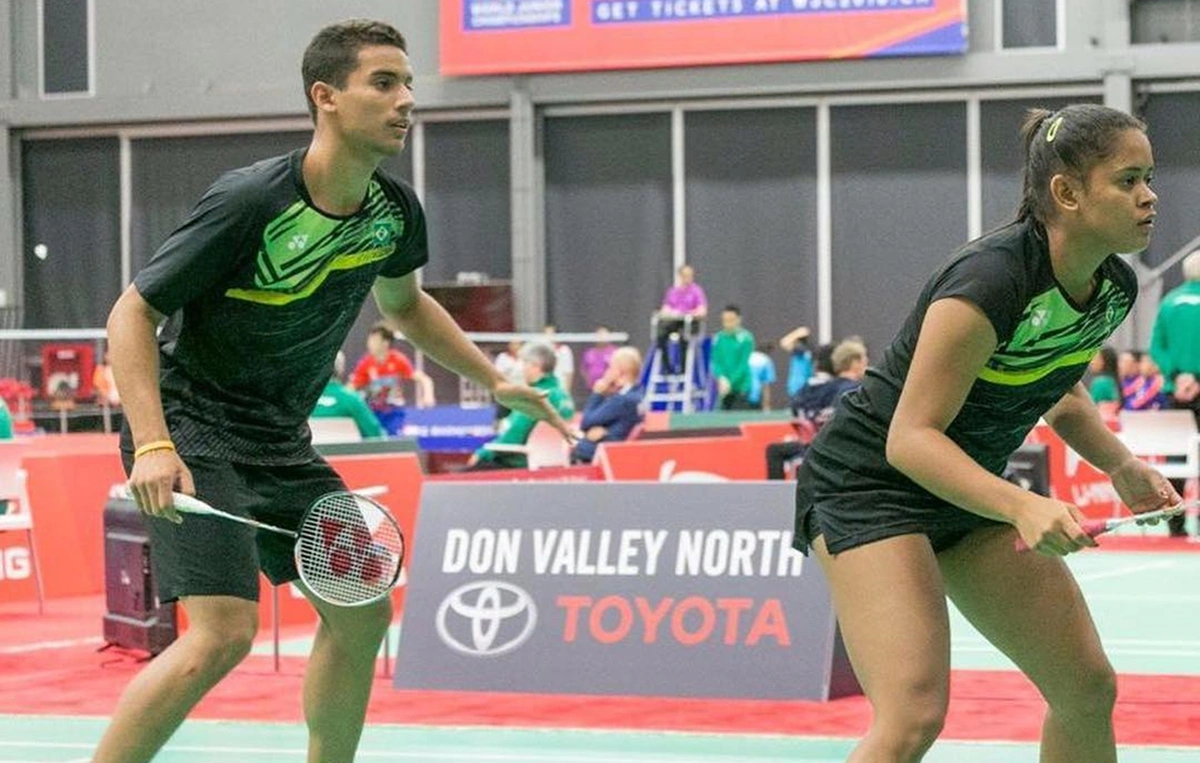 Fabrício Farias e Jaqueline Lima no Mundial Júnior